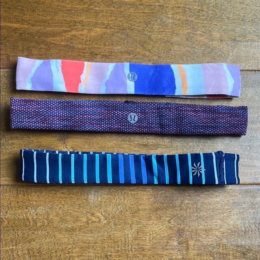 LULULEMON & ATHLETA headbands